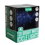 720 bright white multi action Xmas Icicle Lig